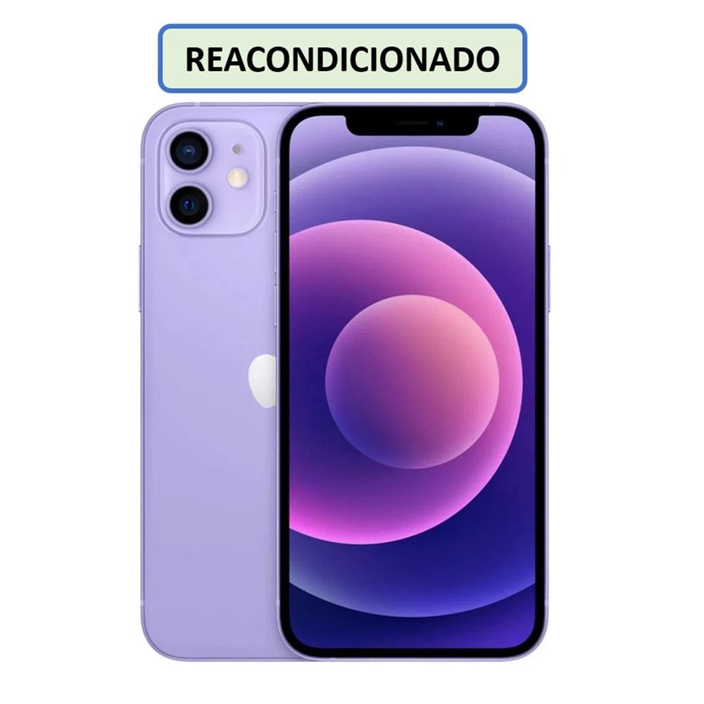 CELULAR APPLE IPHONE 12 MINI 128GB 4GB MORADO (REACONDICIONADO)