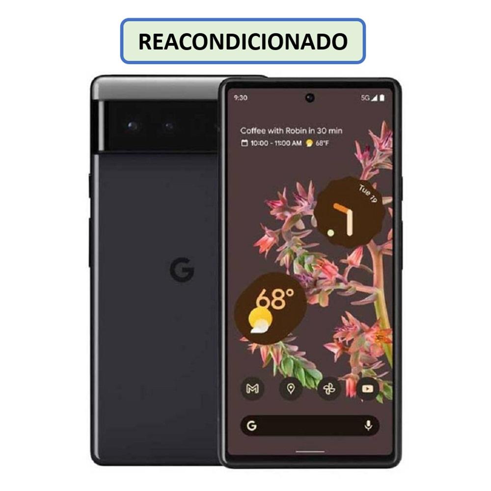 CELULAR GOOGLE PIXEL 6 128GB 8GB NEGRO (REACONDICIONADO)