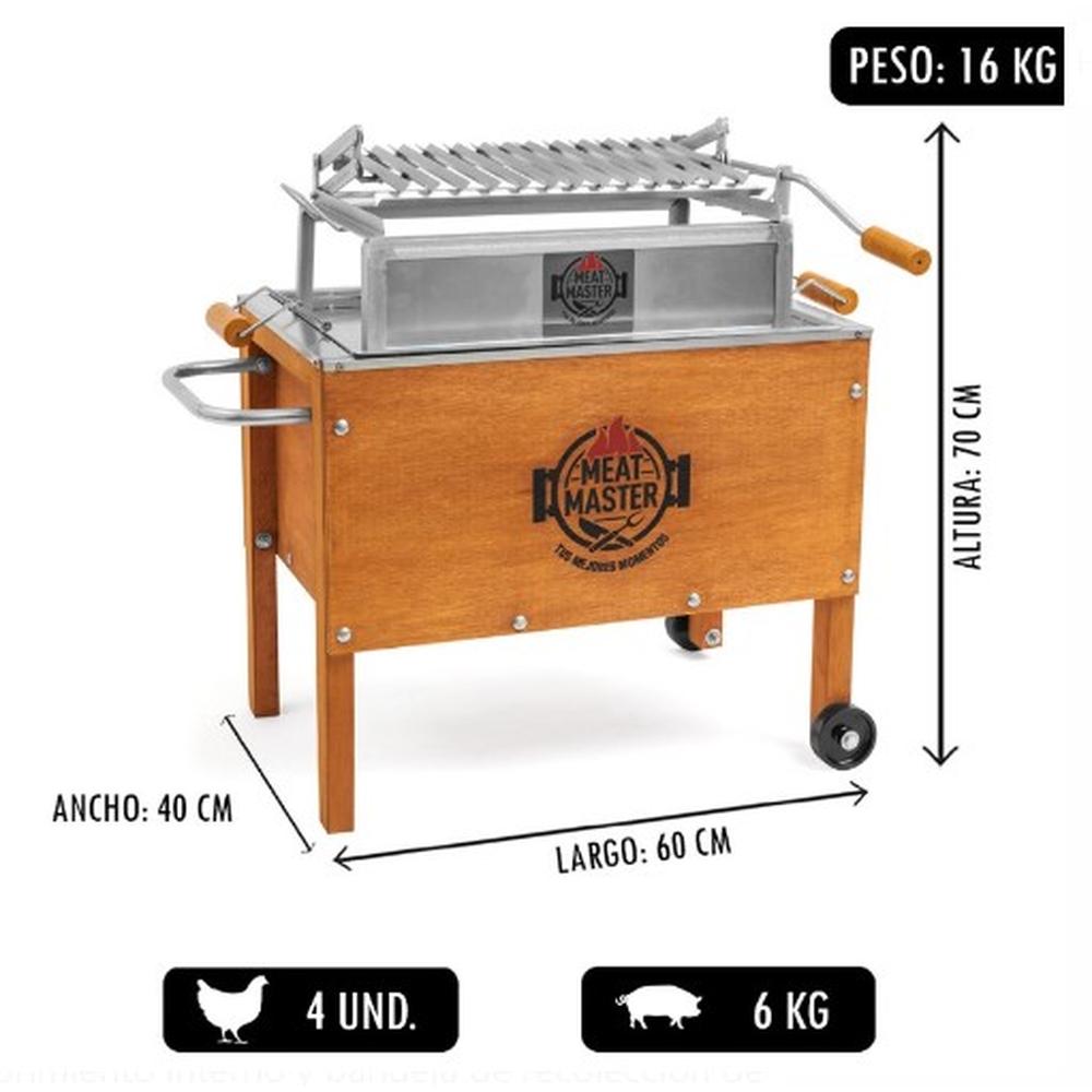 CAJA CHINA CON PARRILLA ELEVADIZA (CAJACHINA-E)