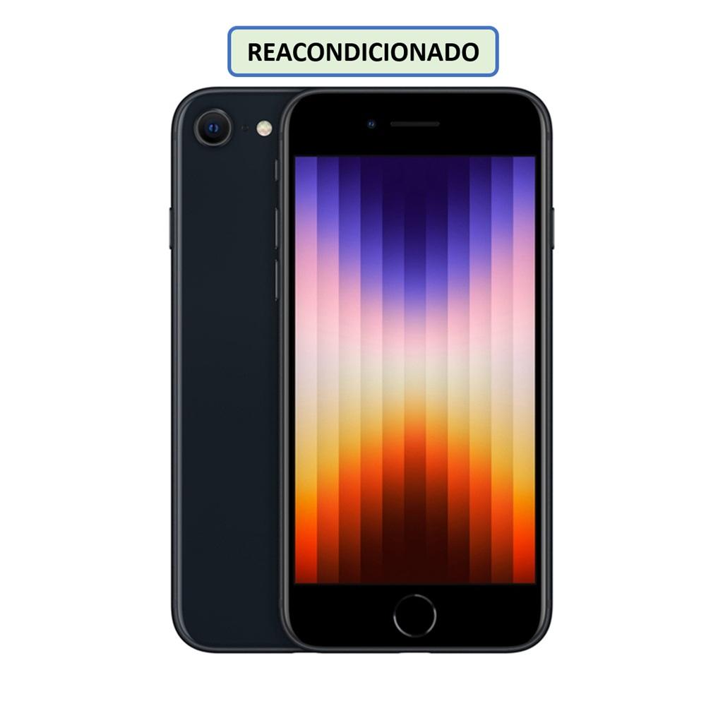 CELULAR APPLE IPHONE SE 3RA GEN 128GB 4GB NEGRO (REACONDICIONADO)