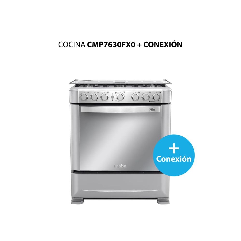 COCINA MABE CMP7630FX0 + CONEXIÓN