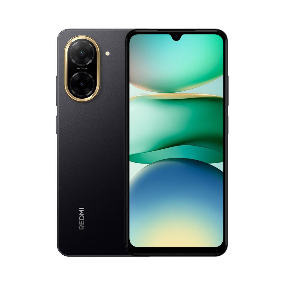 CELULAR XIAOMI REDMI A5 128GB 4GB RAM NEGRO PANTALLA 6.88”, 120HZ, CÁMARA DUAL IA 32MP