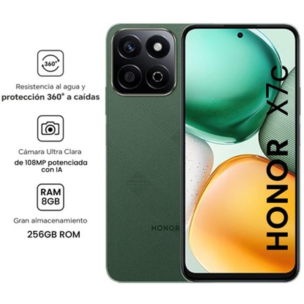 CELULAR HONOR X7C 6.7" 256GB 8GB RAM COLOR VERDE FORESTA