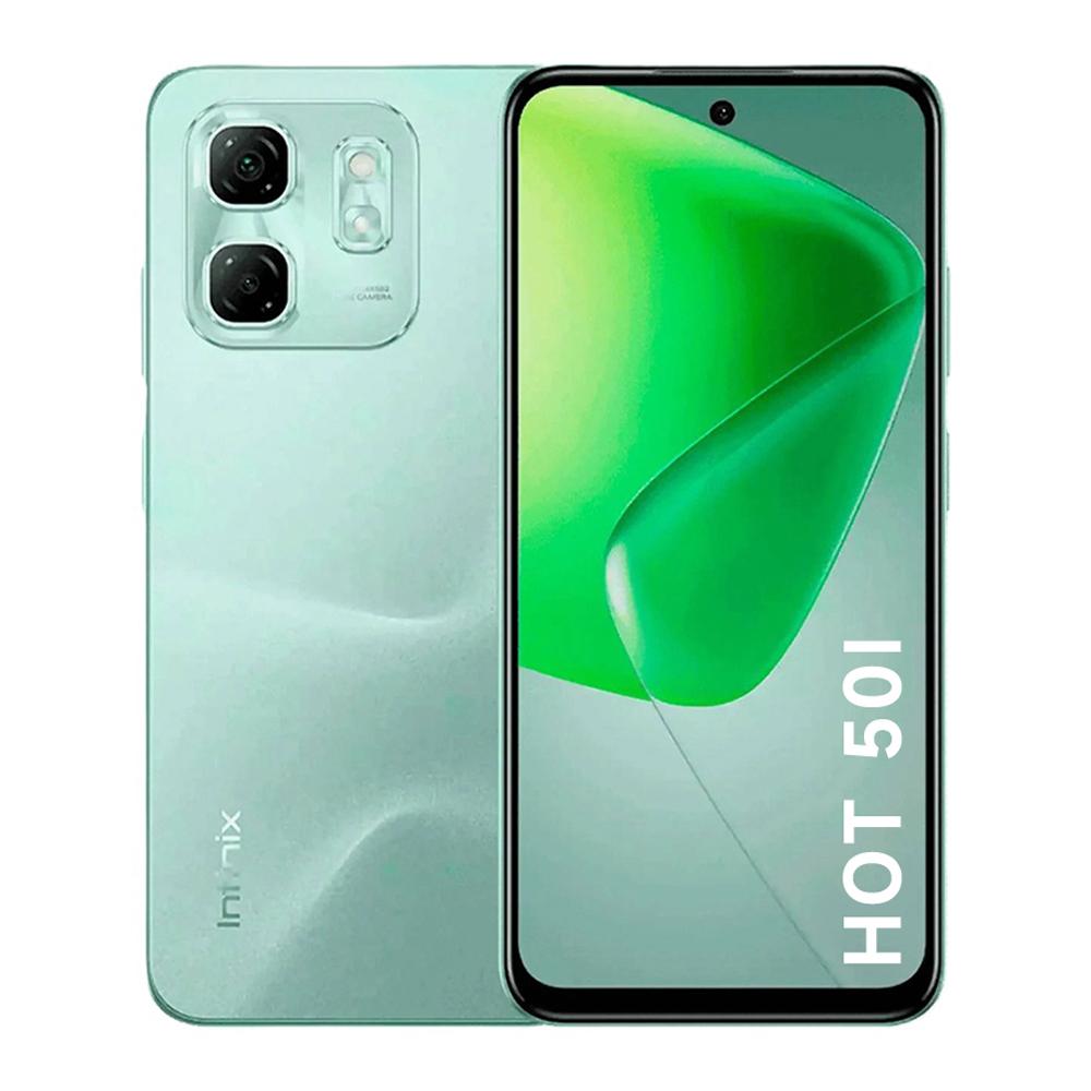 CELULAR INFINIX HOT 50I VERDE RAM 4GB + ROM 256GB