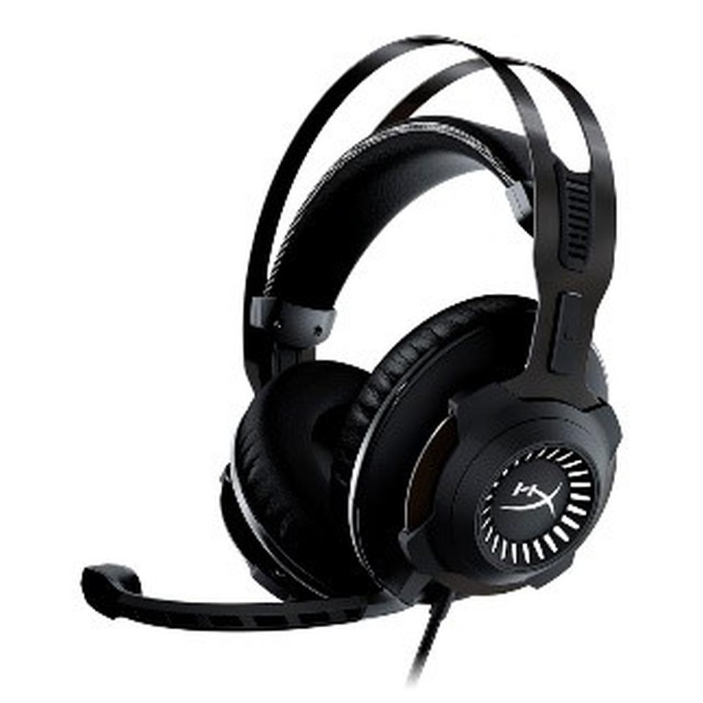 AURICULARES INALÁMBRICOS GAMING HYPERX CLOUD REVOLVER, SONIDO 7.1, MICRÓFONO EXTRAÍBLE, COLOR NEGRO