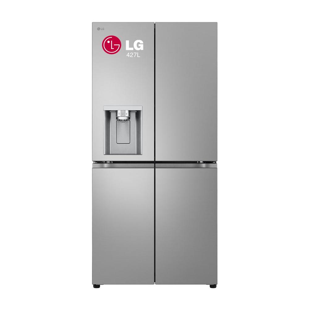 REFRIGERADORA LG FRENCH DOOR 427L LINEAR COOLING Y LG THINQ GM57SPY PLATEADOMARCA: LG