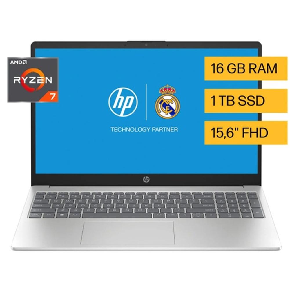 LAPTOP HP 15-FC0031LA AMD RYZEN 7 7730U, 16GB(2X8GB)(DDR4), 1TBSSD, 15.6"FHD, WINDOWS11HOME, COLOR:
PLATEADONATURAL