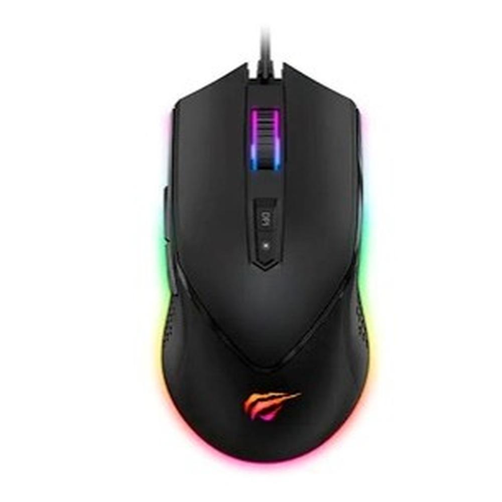MOUSE GAMING GAMENOTE MS814, RGB, USB, NEGRO