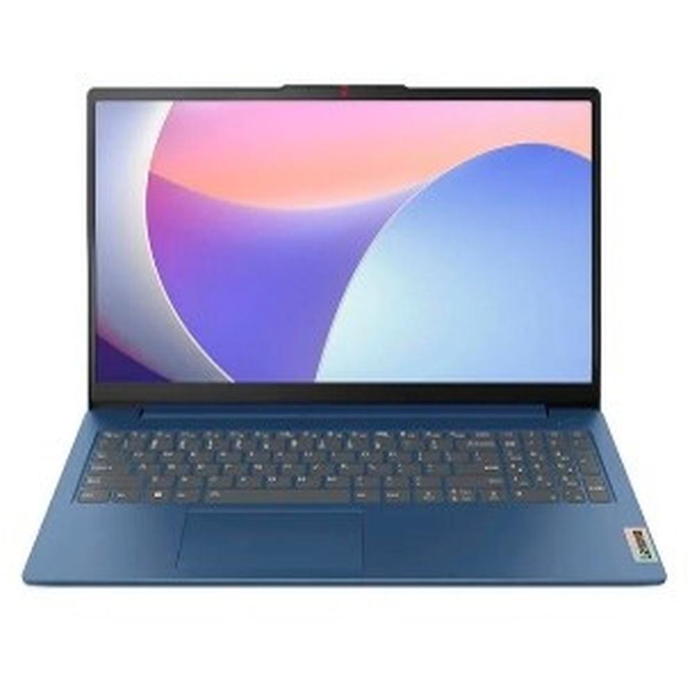 LAPTOP LENOVO IDEAPAD SLIM 3 83ER001DLM, 15.6“ FULL HD, INTEL CORE I5-12450H 2.0-4.4GHZ, 16GB LPDDR5,512GB SSD, TECLADO EN ESPAÑOL, FREEDOS, COLOR AZUL