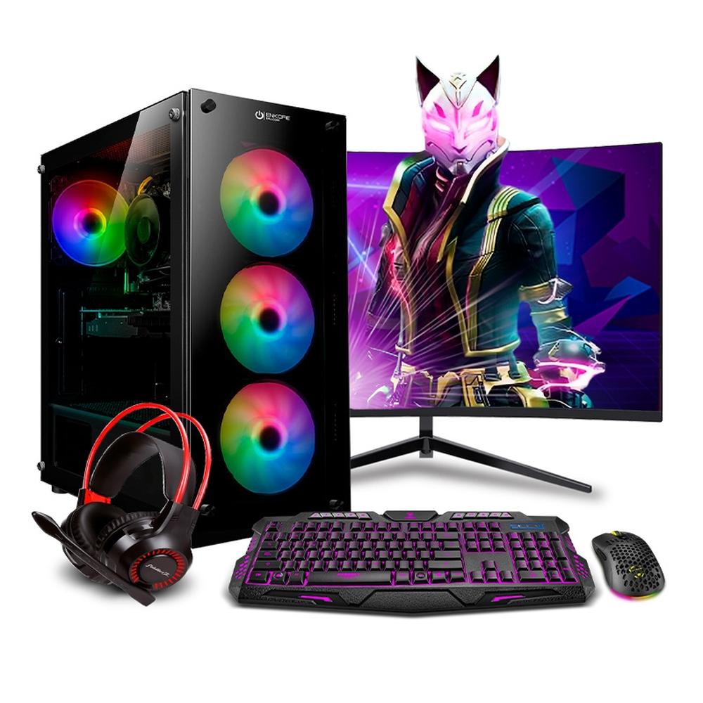 MI PC LISTA - PC GAMER STORM RGB PLUS RYZEN 7 5700G 32GB 500GB 24" CURVO RTX3060 12GB MIPCLISTA - MI PC LISTA 3599RYZ1902