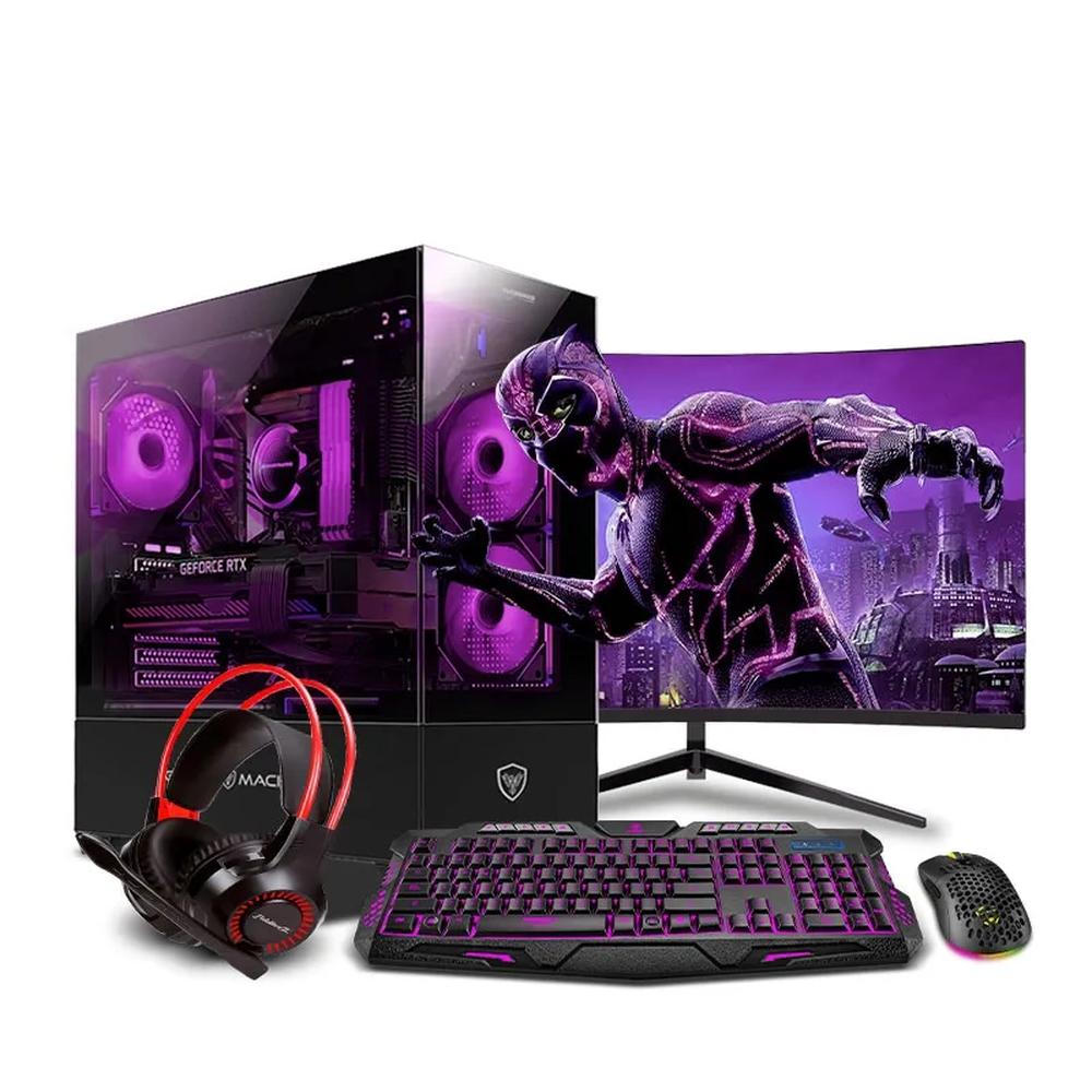 MI PC LISTA - PC GAMER DRACO PINK CORE I7 12700F 32GB 1TB 24" CURVO RTX3050 6GB MIPCLISTA - MI PC LISTA 3999ALT3103 3999ALT3103