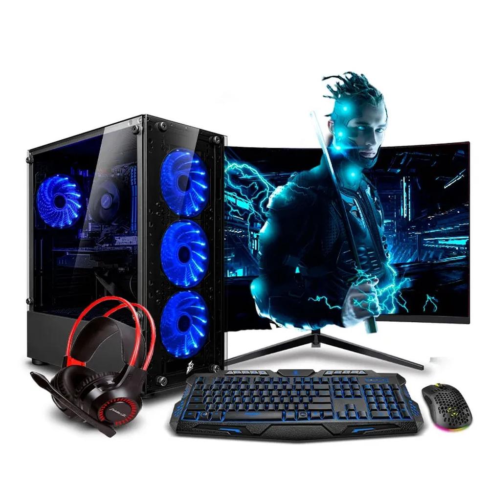 MI PC LISTA - PC GAMER DRACO BLUE PLUS CORE I5 12400F 12TH 32GB 1TB 24" CURVO RTX3060 12GB MIPCLISTA - MI PC LISTA 4899ALT3103