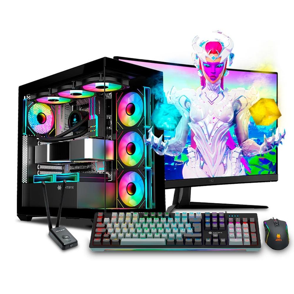 MI PC LISTA - PC GAMER FALKOR RGB PLUS RYZEN 7 7800X3D 32GB DDR5 1TB 27" CURVO RTX5070 12GB MIPCLISTA - MI PC LISTA 8299RYZ1902