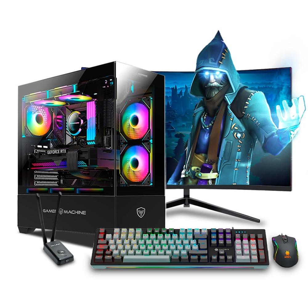 MI PC LISTA - PC GAMER STORM RGB RYZEN 9 5900XT 64GB 1TB 24" CURVO RTX5070 12GB MIPCLISTA - MI PC LISTA 9399RYZ1902 9399RYZ1902