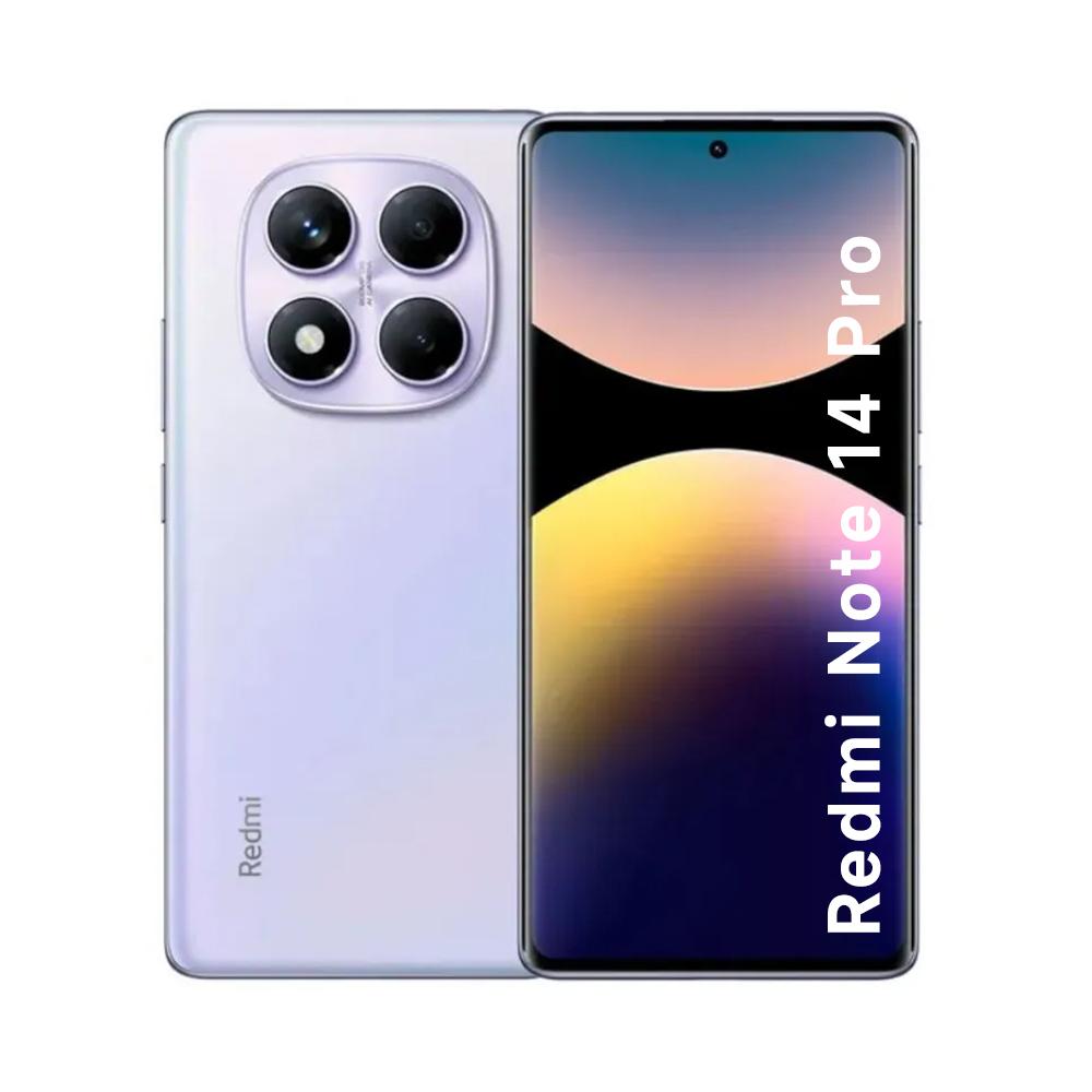 CELULAR XIAOMI REDMI NOTE 14 PRO MORADO 200MPX 256GB 8GB RAM BATERÍA 5500 MAH
