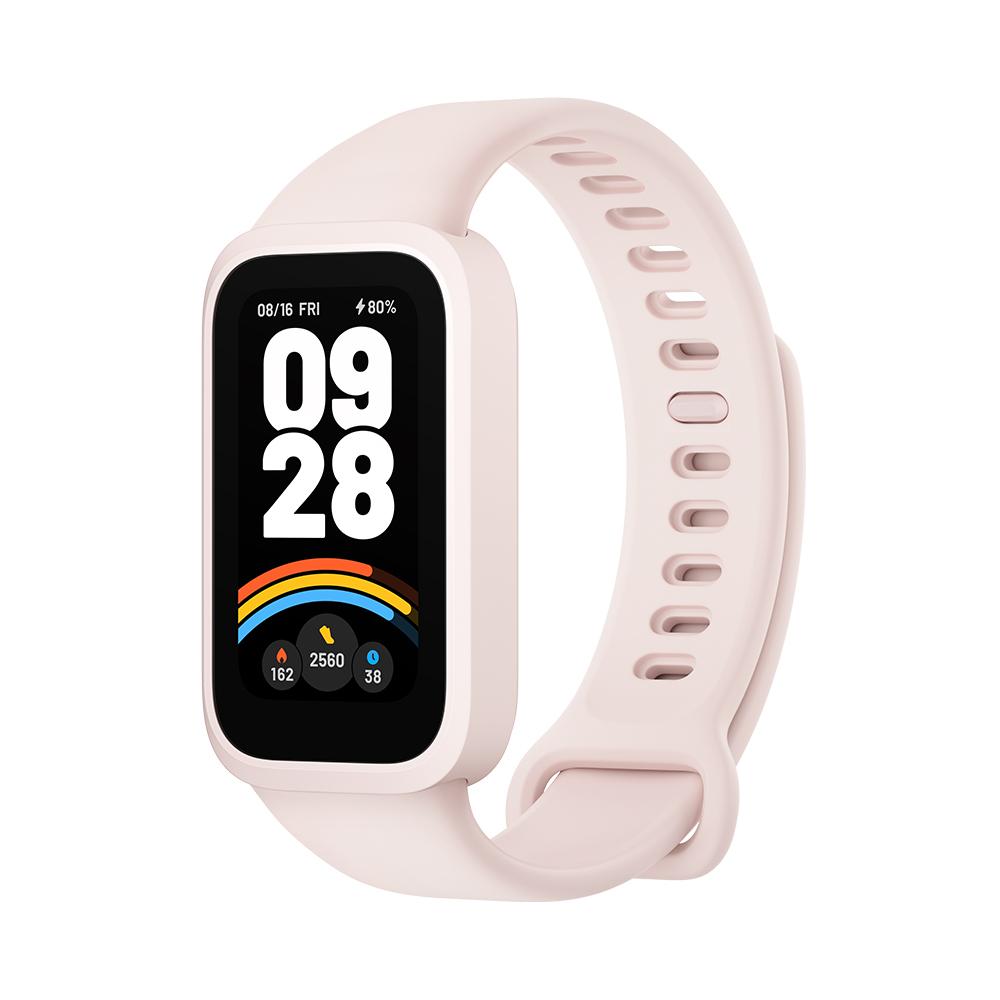 XIAOMI SMART BAND 9 ACTIVE 50 MODOS DEPORTIVOS, RESISTENTE AL AGUA 5 ATM, ROSADO