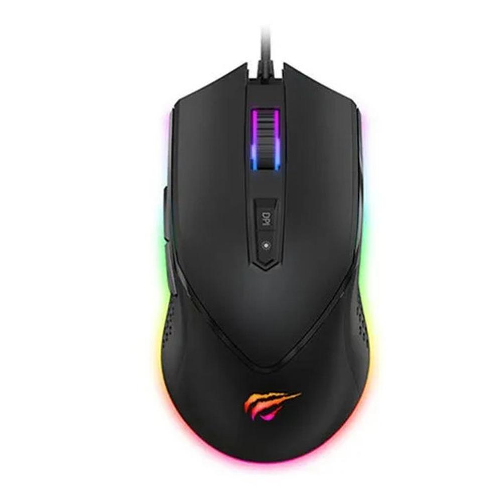 MOUSE GAMING GAMENOTE MS814, RGB, USB, NEGRO