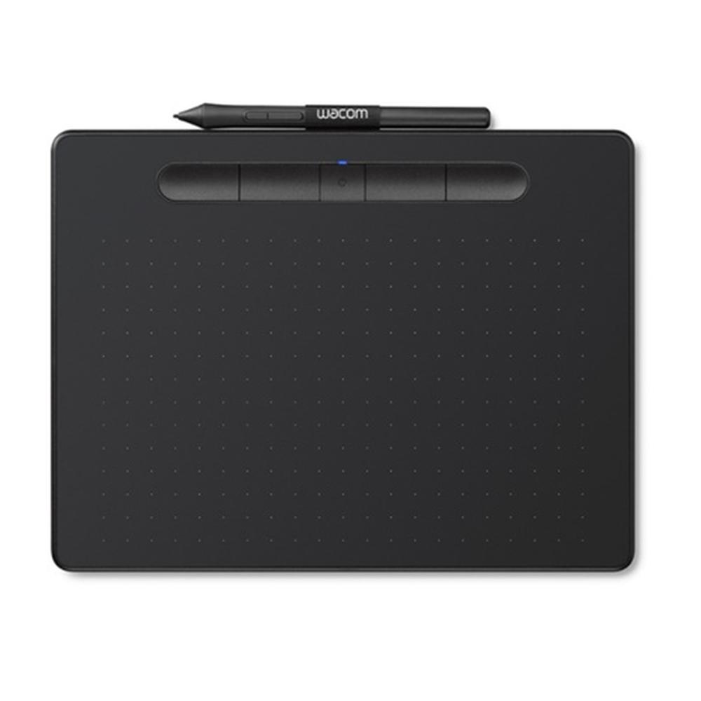 TABLETA GRAFICA WACOM INTUOS S CTL4100WLK0, CREATIVE PEN TABLET , SMALL, BLUETOOTH, COLOR NEGRO