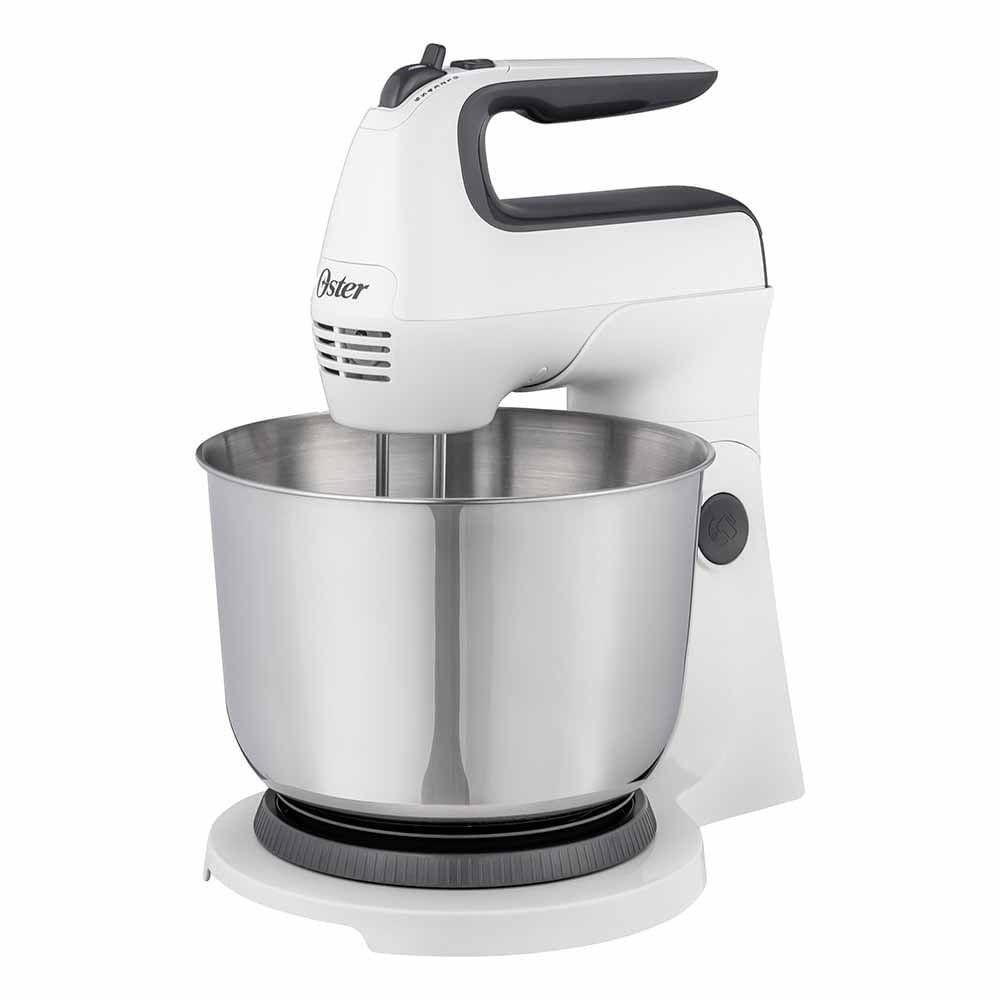 BATIDORA DE MANO Y PEDESTAL OSTER BLANCA FPSTHS3612-053