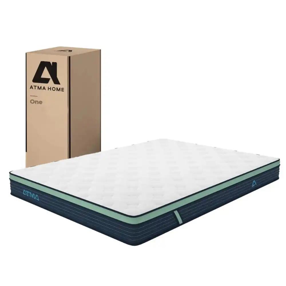 COLCHÓN ATMA ONE 2 PLAZAS 3 CAPAS DE ESPUMA 20 CM