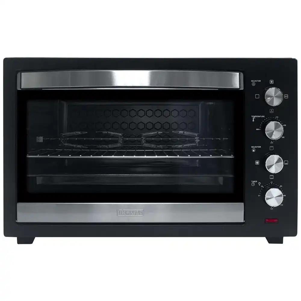 HORNO ELÉCTRICO THOMAS TH-75N 75 LITROS NEGRO