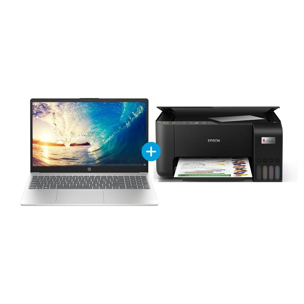 COMBO LAPTOP HP 15-FD0004LA 15.6" CORE I3 256GB 8GB E IMPRESORA MULTIFUNCIONAL EPSON L3250