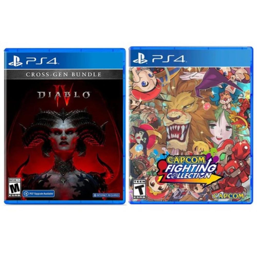 COMBO DIABLO IV + CAPCOM FIGHTING COLLECTION (LATAM) - PLAYSTATION 4 (PS4)