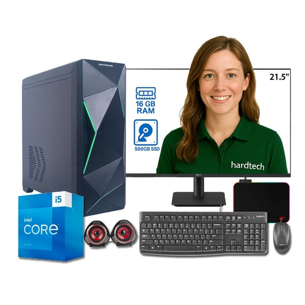 PC DE ESCRITORIO PROCESADOR INTEL COREI5-13400, 16GB RAM, 500 GB SSD