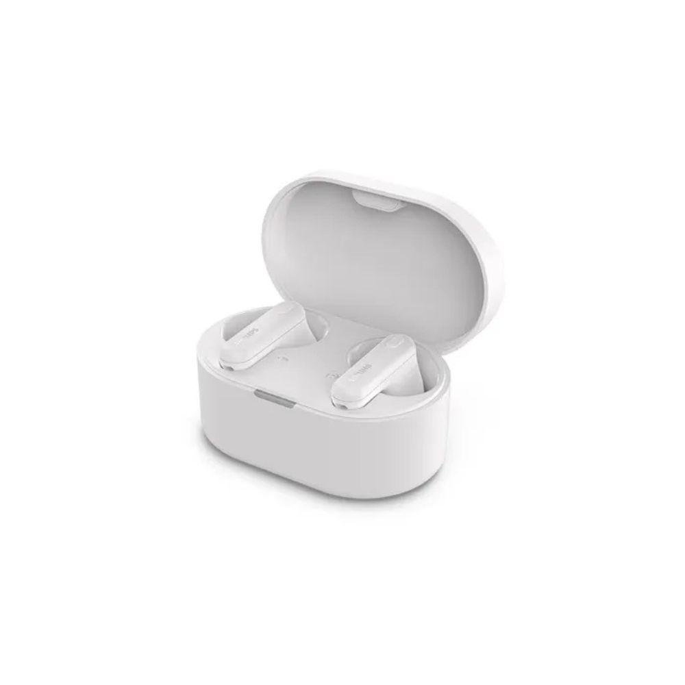 AUDÍFONOS TRUE WIRELESS PHILIPS TAT1108WT BLANCOS