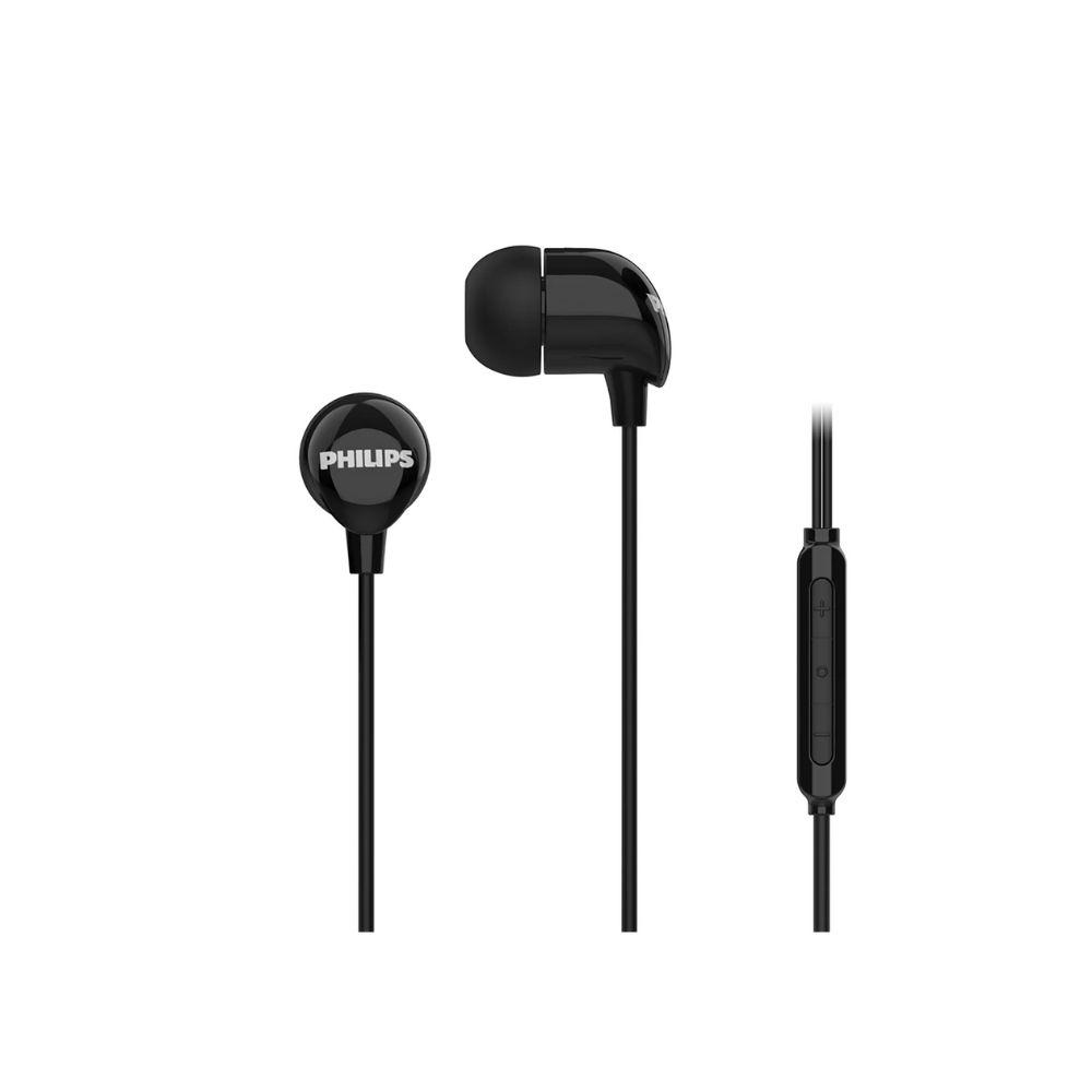 AUDÍFONOS CON CABLE TIPO C PHILIPS TAE2146 NEGROS