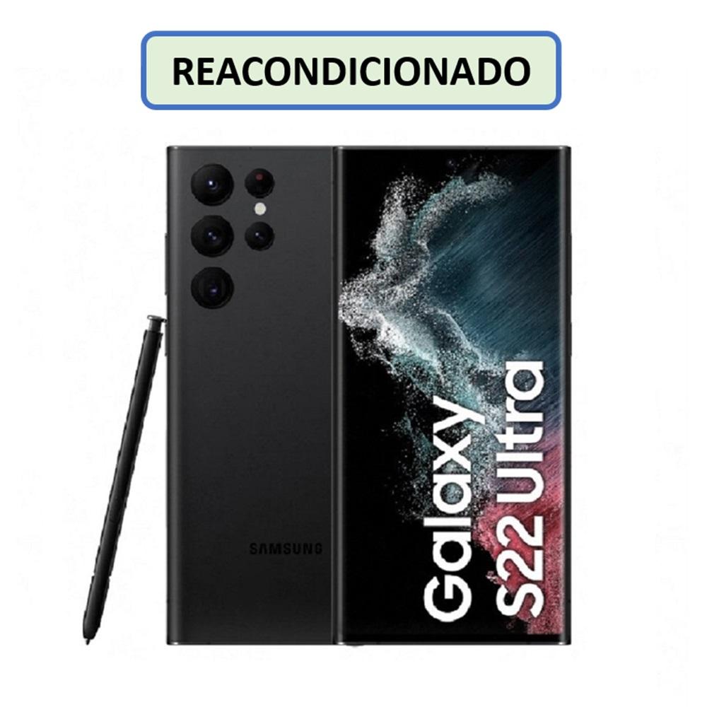 CELULAR SAMSUNG GALAXY S22 ULTRA 256GB 12GB NEGRO (REACONDICIONADO)