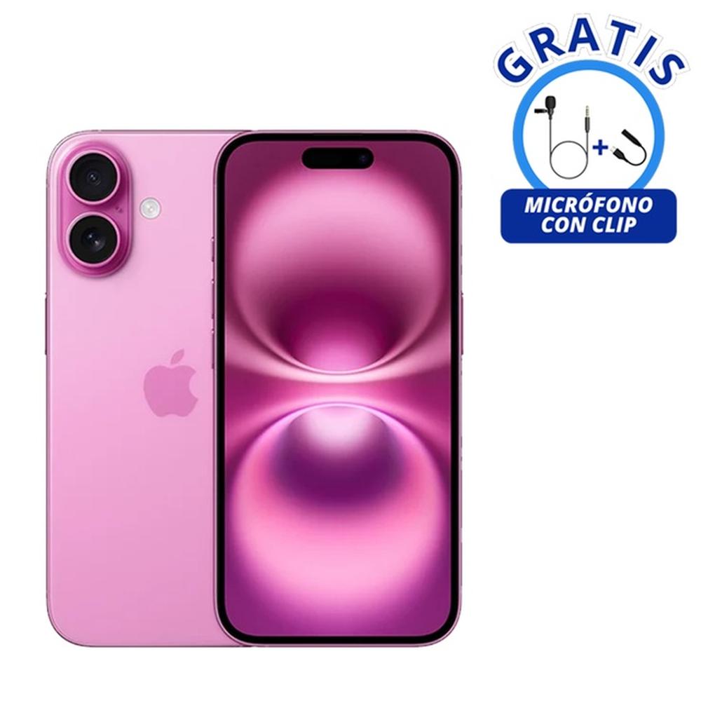 CELULAR APPLE IPHONE 16 PINK 128GB