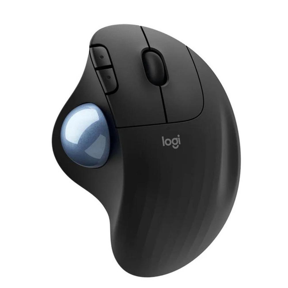 MOUSE INALÁMBRICO LOGITECH ERGO M575, ERGONÓMICO, 2.4GHZ , BLUETOOTH, COLOR NEGRO