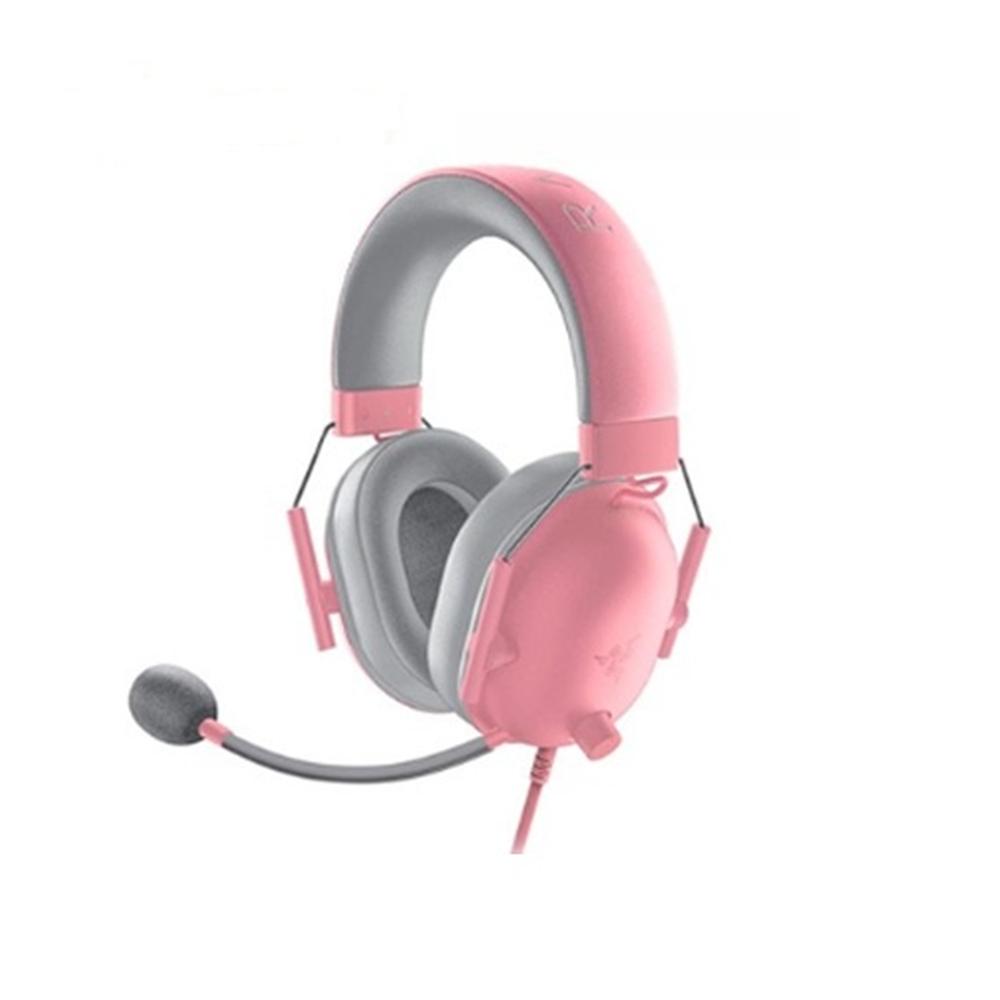 AUDÍFONOS CON MICRÓFONO GAMING RAZER BLACKSHARK V2 X,3.5MM, COLOR QUARTZ