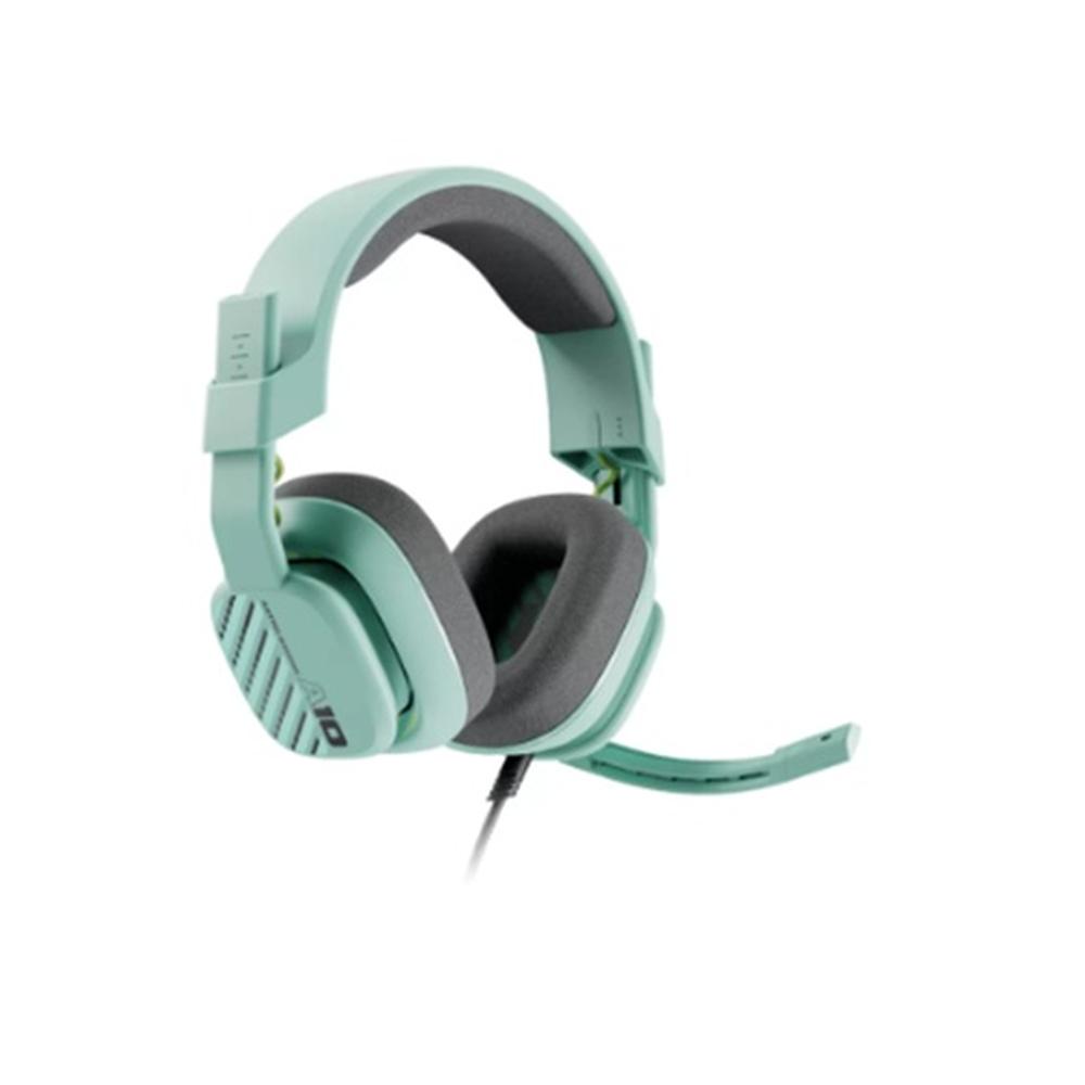 AUDÍFONOS CON MICROFONO GAMING ASTRO A10 G2, 3.5MM ,COLOR VERDE AGUA