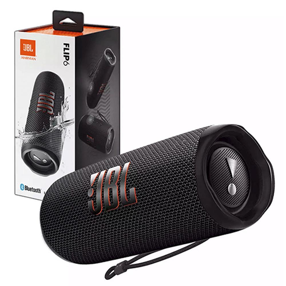 PARLANTE PORTABLE JBL FLIP 6, BLUETOOH, 30W, USB-C, IP67, COLOR NEGRO