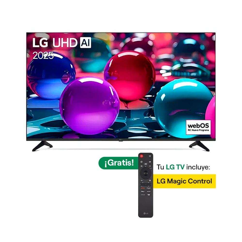TELEVISOR 55'' LG UHD AI 4K SMART TV 2025 + MAGIC CONTROL 5