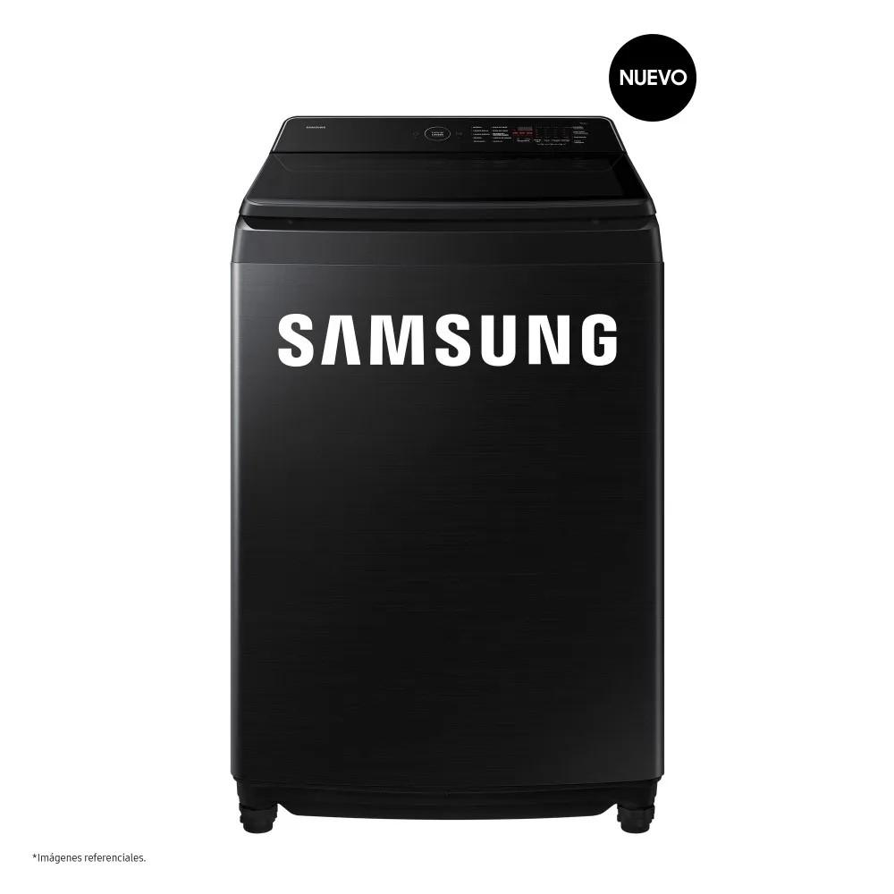 LAVADORA SAMSUNG 17KG AI WASH ECOBUBBLE WA80F17S8BPE NEGRA