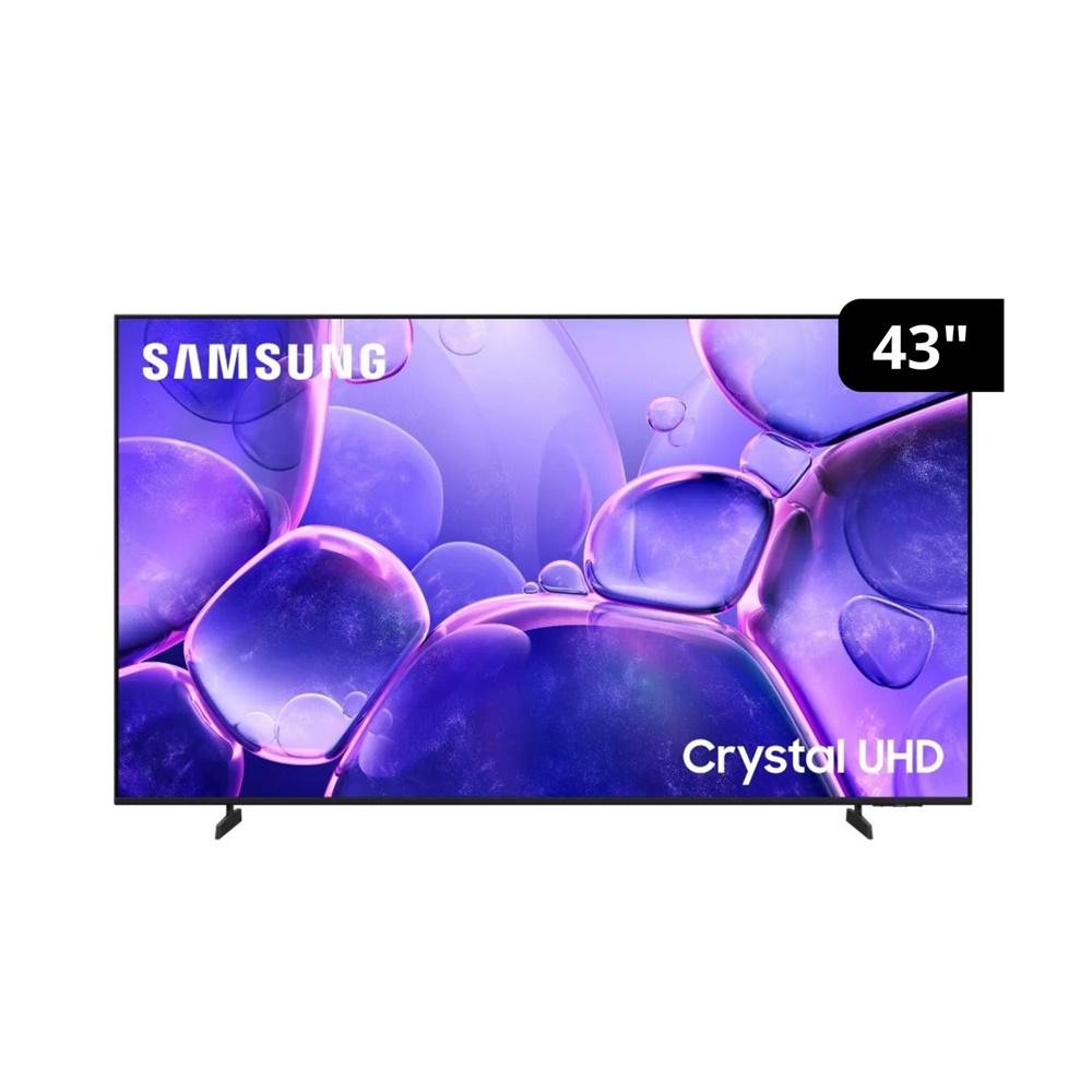 TELEVISOR SAMSUNG CRYSTAL 43 ULTRA HD UN43U8000FGXPE + RACK FIJO C4-F GRATIS