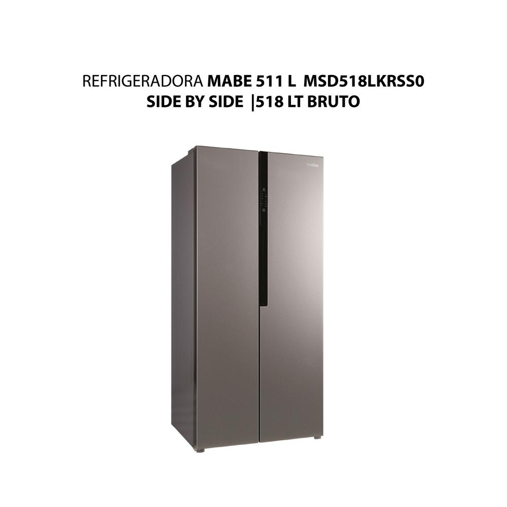 REFRIGERADORA MABE 565 L MSD565QMLSP0  SIDE BY SIDE 520 LT NETO
