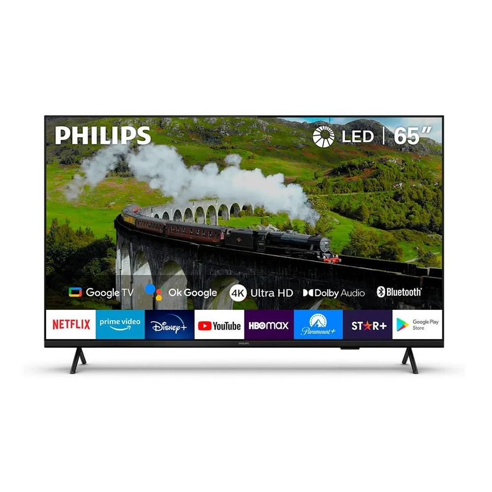 TELEVISOR PHILIPS 65" 4K ULTRA HD GOOGLE TV 65PUD7408