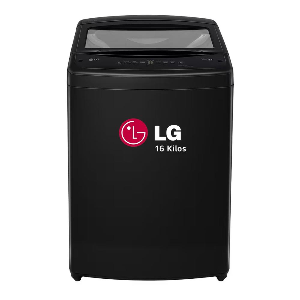 LAVADORA LG WT16OBVTB 16KG TURBODRUM CARGA SUPERIOR ONYX NEGRO