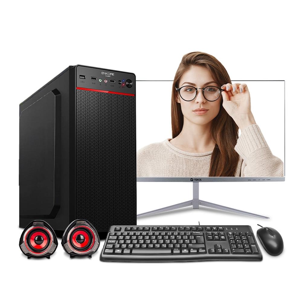 COMPUTADORA INTEL CORE I3 14100 14TH 16GB 500GB 22" IPS PC OFICINA MIPCLISTA - MI PC LISTA