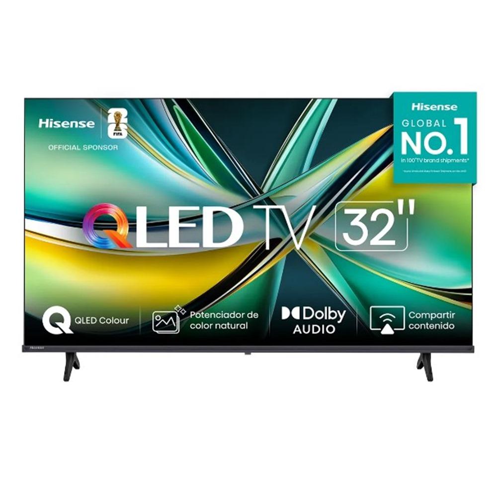 TELEVISOR HISENSE QLED 32" HD SMART TV 32Q4SV
