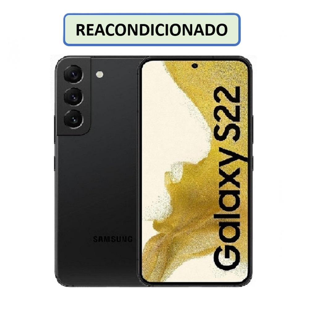 CELULAR SAMSUNG GALAXY S22 5G 256GB 8GB NEGRO (REACONDICIONADO)