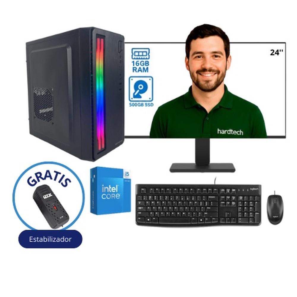 COMPUTADORA DE ESCRITORIO PROCESADOR INTEL CORE I5-12400, 16GB RAM, 500 GB SSD