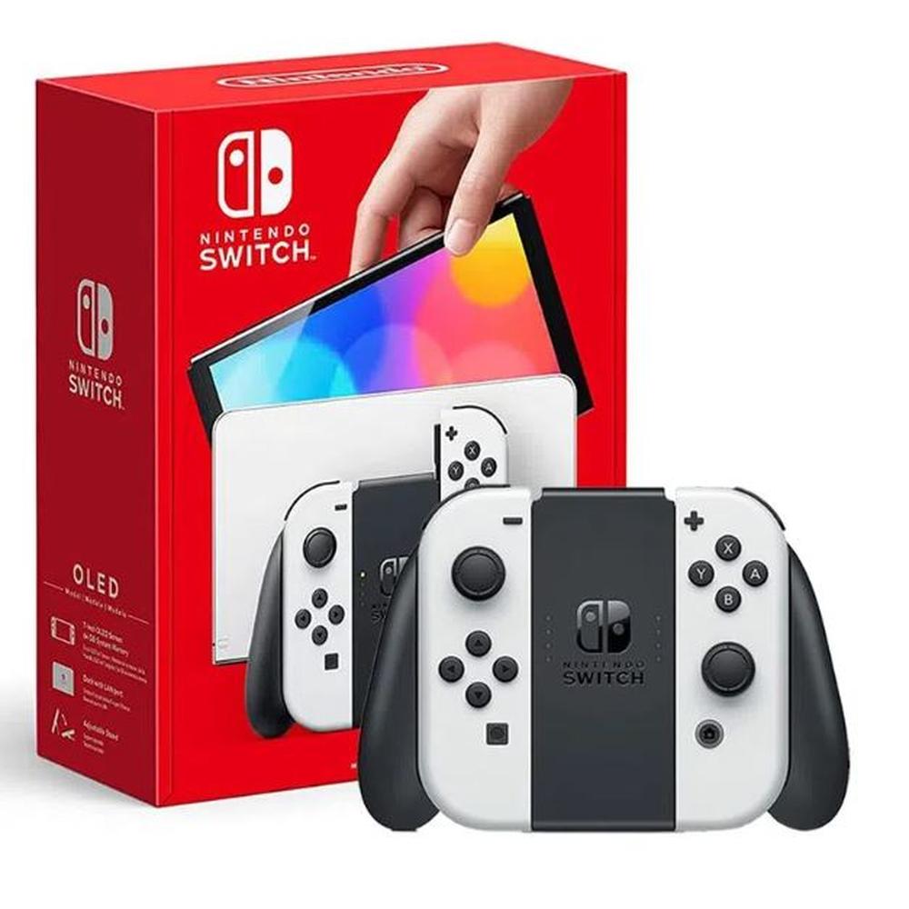 CONSOLA NINTENDO SWITCH OLED 64GB BLANCO VERSION JAPON