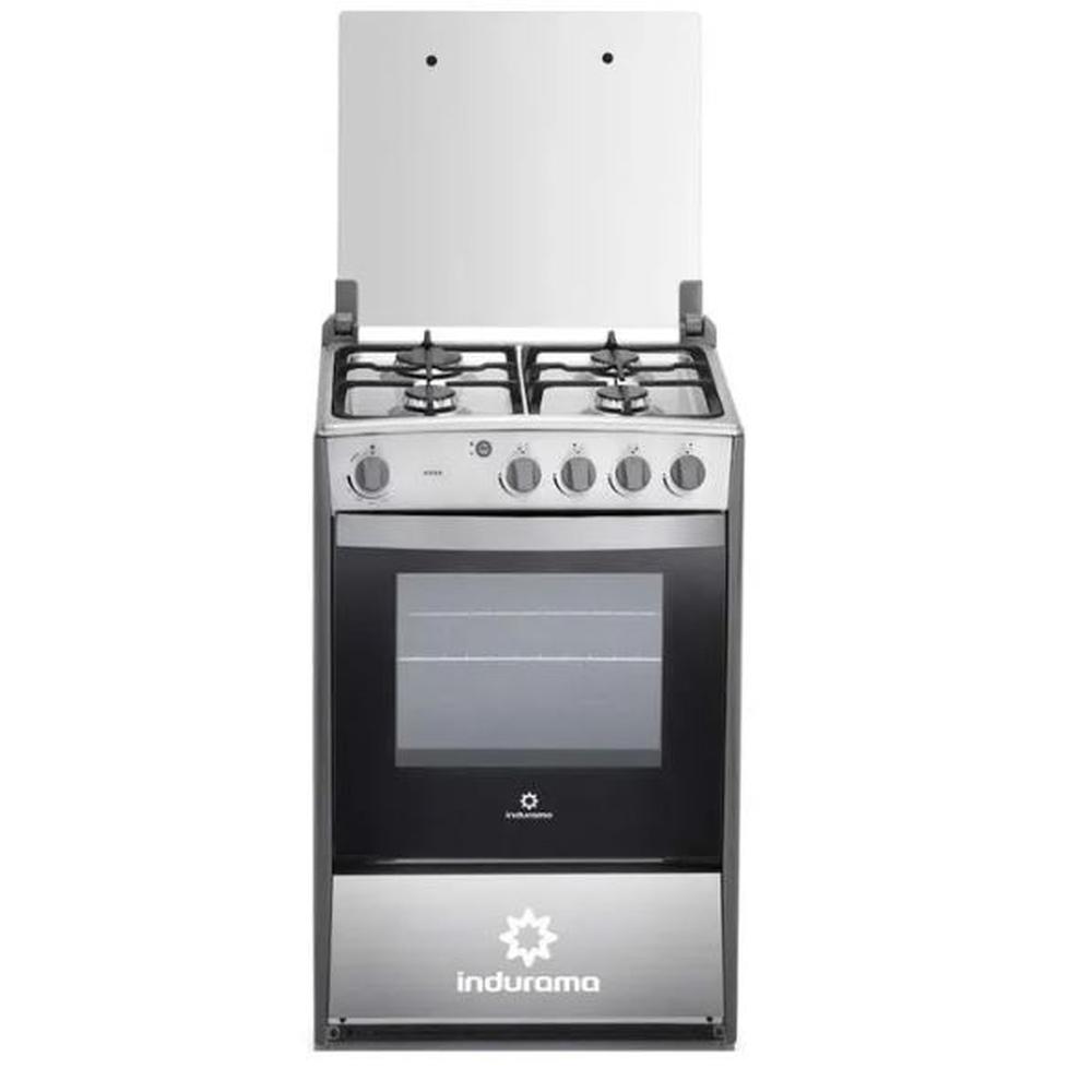 COCINA INDURAMA VIENA GRIS 4H + CONEXIÓN