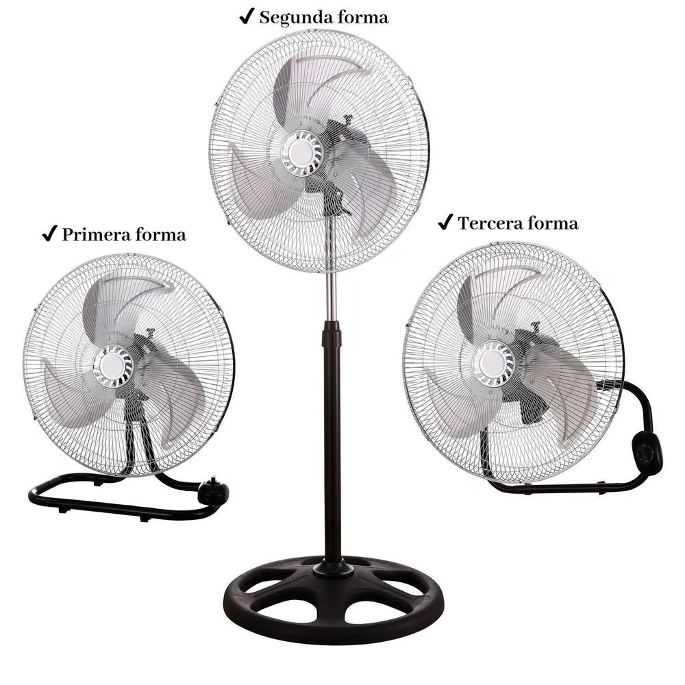 VENTILADOR WURDEN 3 EN 1 18" GSM-18-3 NEGRO