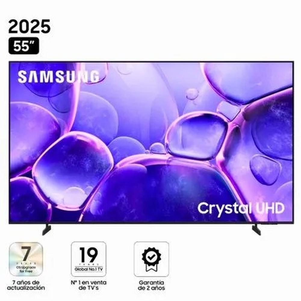 TELEVISOR SAMSUNG 55" SMART CRYSTAL UHD 4K 55U8000FG 2025